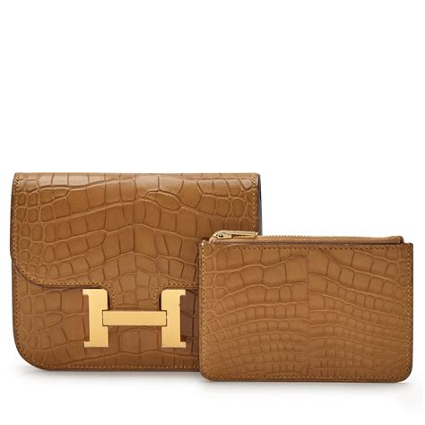 hermes constance wallet small|hermes constance bag crocodile.